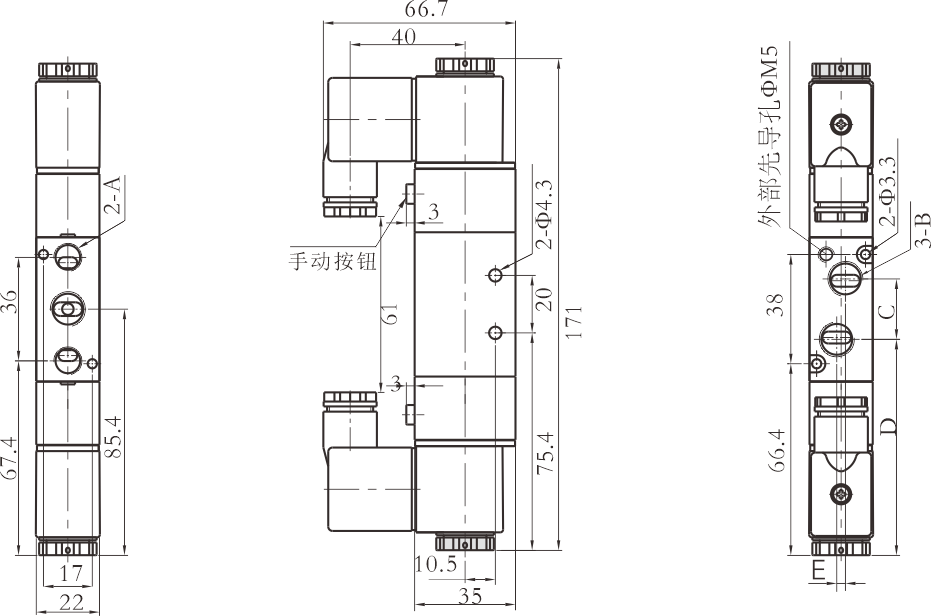 22mm 2位5通 双 外先导.png